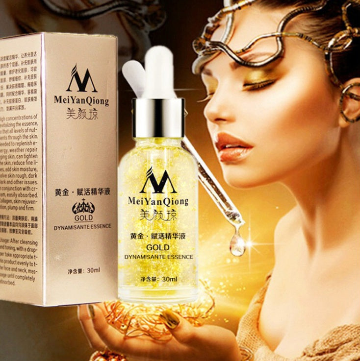 24K Gold Anti-Aging Day Cream - Luxury Moisturizer with Collagen & Hyaluronic Acid