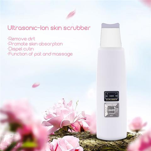 Professional Ultrasonic Skin Scrubber - Deep Pore Cleansing Device