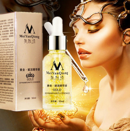 24K Gold Anti-Aging Day Cream - Luxury Moisturizer with Collagen & Hyaluronic Acid